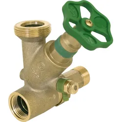 Abzweig T-Ventil KFR DN25 1"x 1 1/2"nichtst.Spindel DVGW geprüft