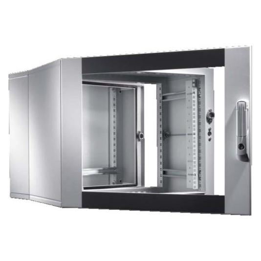 Rittal Wandgehäuse EL, 3-teilig mit Montageschienen und Profilschienen (6 HE, 19 Zoll Rack) (7706135)