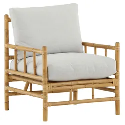 Loungesessel Cane Bambus Rattan ca. 78x88 cm