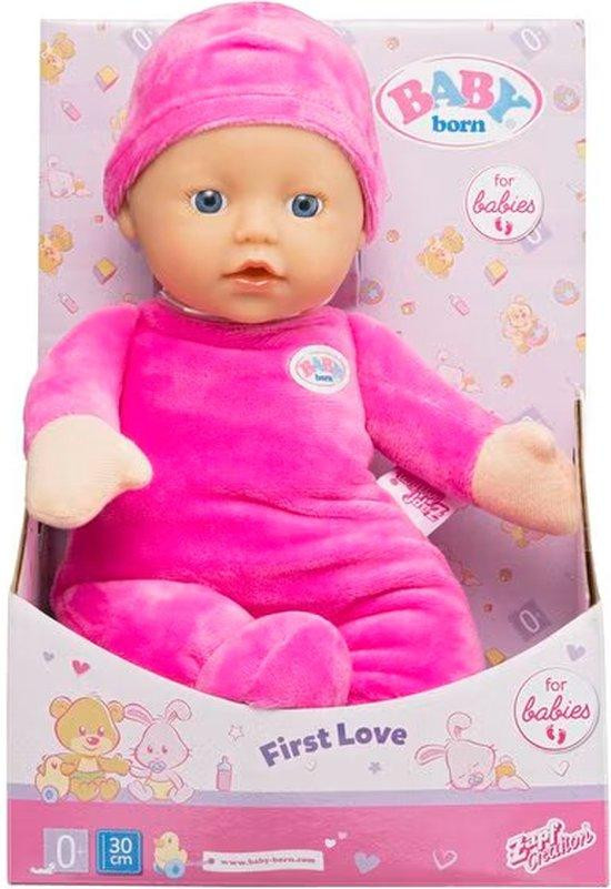 BABY born First Love pop met zacht lichaam - 30 cm