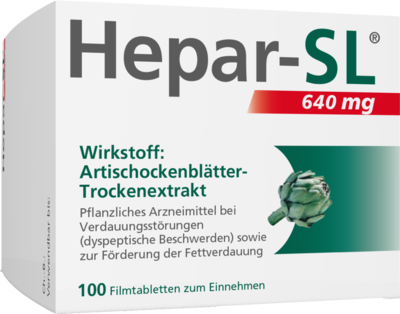 MCM KLOSTERFRAU Vertr. GmbH HEPAR-SL 640 mg Filmtabletten 100 St 13583807