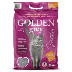 Golden Choice Golden Grey Master Katzenstreu 1x14 kg