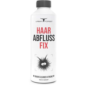 Urban-Forest Rohrreiniger Haar Abfluss Fix, Gel, für Küche und Bad, Wirkzeit 30 min, Flasche 1 Liter
