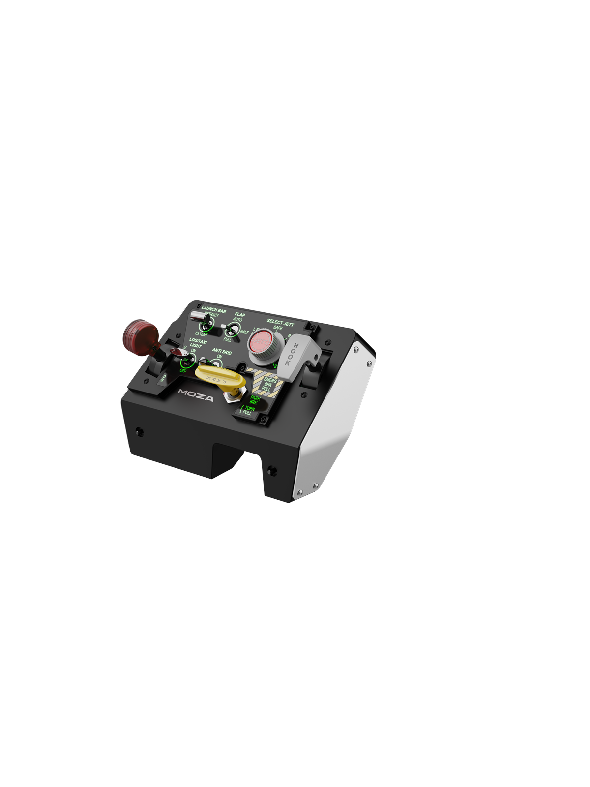Moza Racing MTLP - Wired Flight Simulator Panel - PC