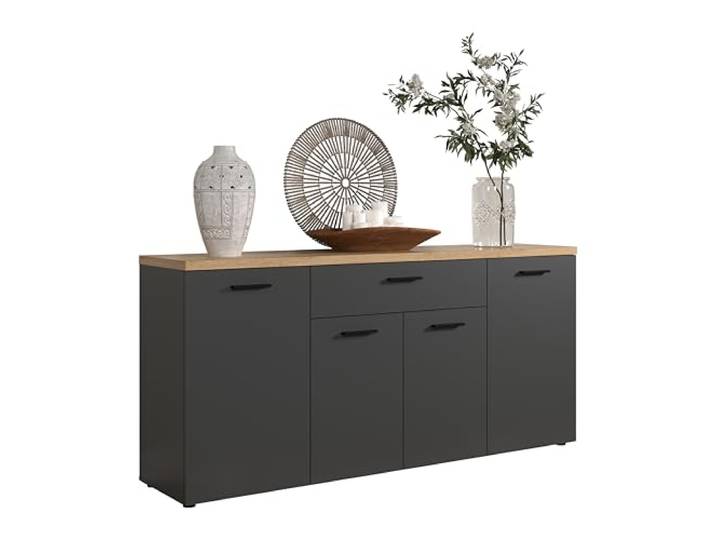 Sideboard Baggio Anthrazit · B 180 x H 85 cm
