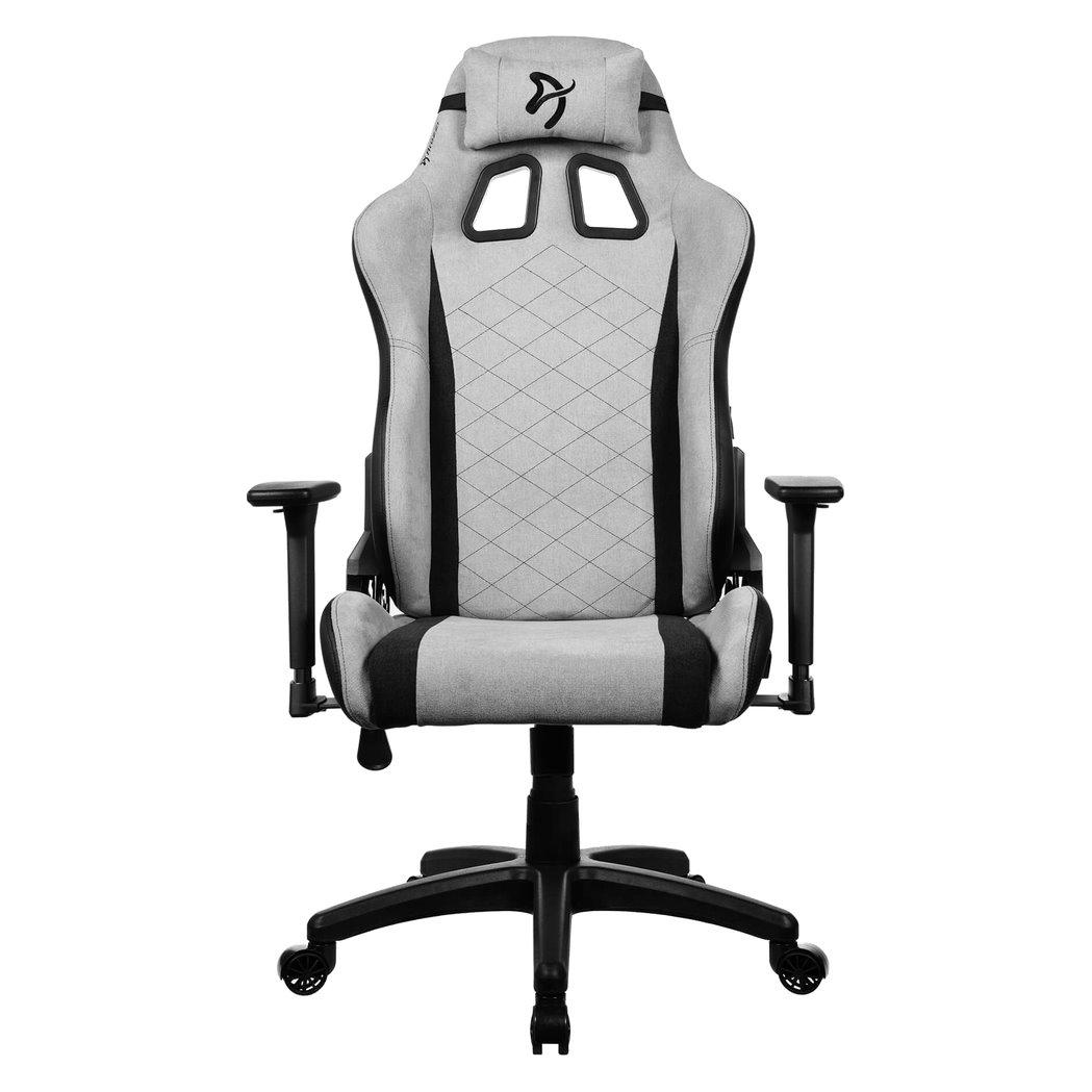 Arozzi Soft Fabric | Gaming Chair | Avanti SoftFabric | Light Grey (AVANTI-SFB-LG)