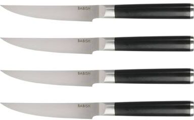 "Babish High-Carbon 1.4116 German Steel 4 Pack 5"" Steak Knife Set"