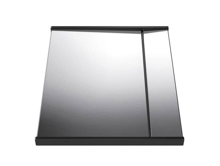 Blanco Geschirrabtropftasse, Schwarz, Edelstahl, Metall, Kunststoff, 41.4x2.5x36.1 cm, Abtropfschale, Kochen, Küchenhelfer, Sonstige Küchenhelfer
