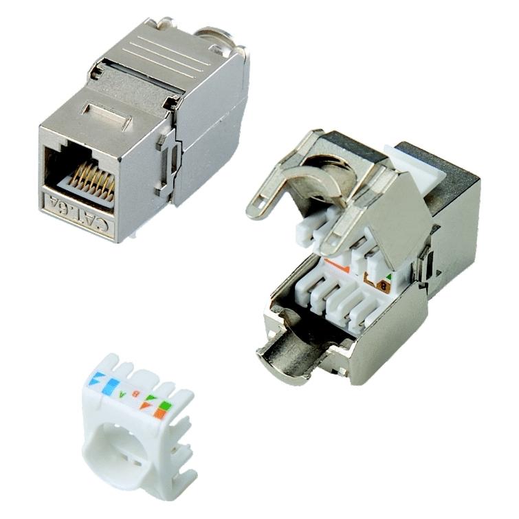 Datacom STP Keystone RJ45 CAT6A samoÅezný (Keystone Modul) (4045)