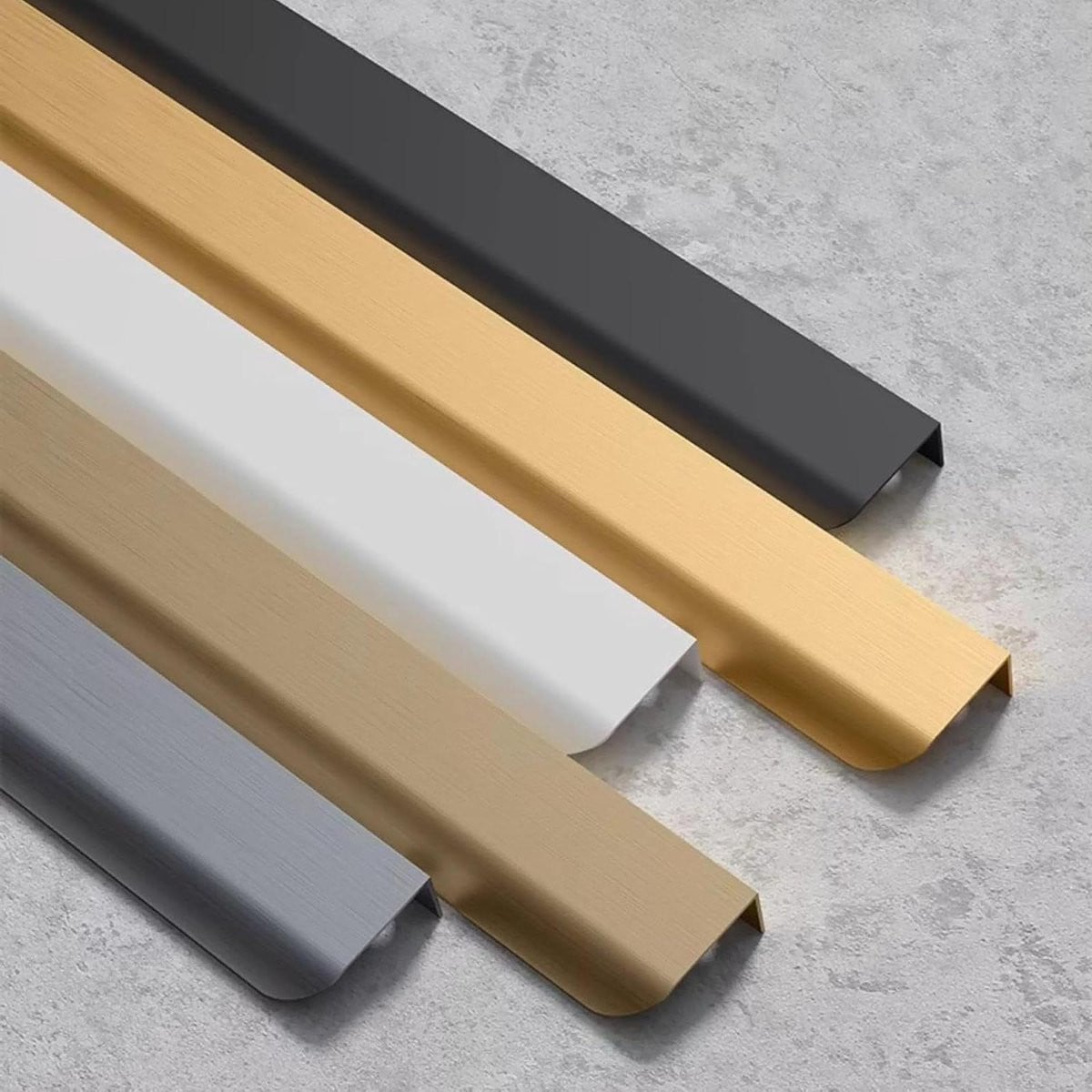 Keukenkastgrepen Geborsteld Grijs 800mm voor Dressoir en Meubels