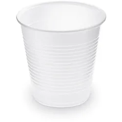 Trinkbecher (PP) weiß Ø70mm 150ml