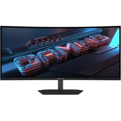 Gigabyte G34WQC2 (3440 x 1440 Pixel, 34"), Monitor, Schwarz