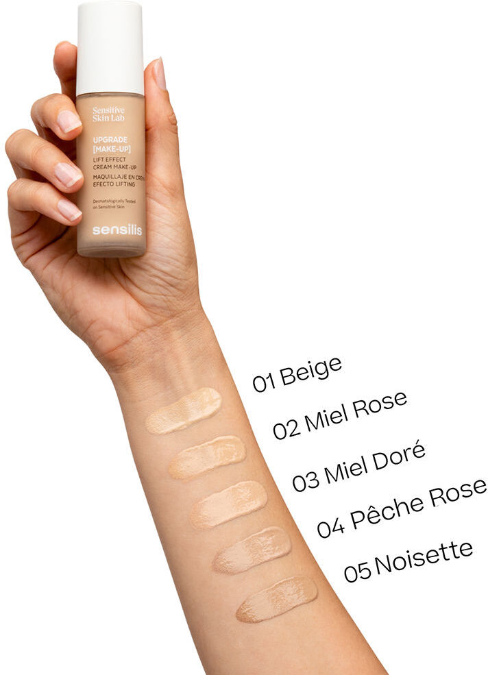 Sensilis Upgrade Maquillage crème de maquillage effet liftant #02-rose miel