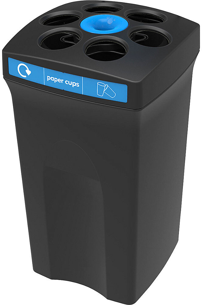 kaiserkraft Bechersammler EnviroCup, Volumen 100 l, mit blauer Kennzeichnung, ab 2 Stk