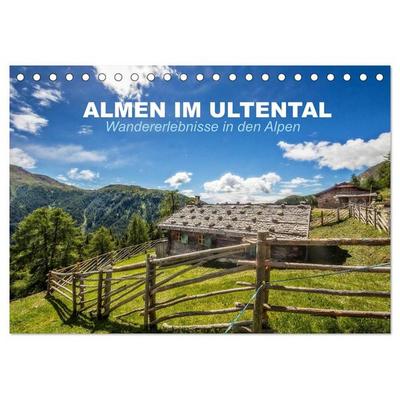 Almen im Ultental (Tischkalender 2027 DIN A5 quer), CALVENDO Monatskalender