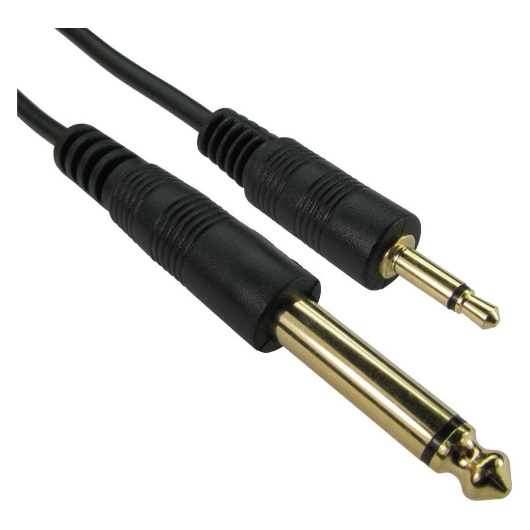 Cables Direct CDL 15mtr 6.35mm to 3.5mm mono (15 m, AUX Kabel) (2M6M3-015)