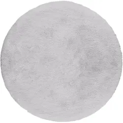 Kunstfell Nico 3 in Grau Ø ca. 80 cm