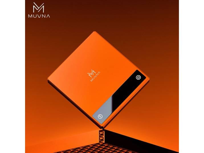 Balance à café MUVNA Zero-G PLUS avec minuteur, construction métallique, balance numérique de précision pour accessoires de barista, cuisine