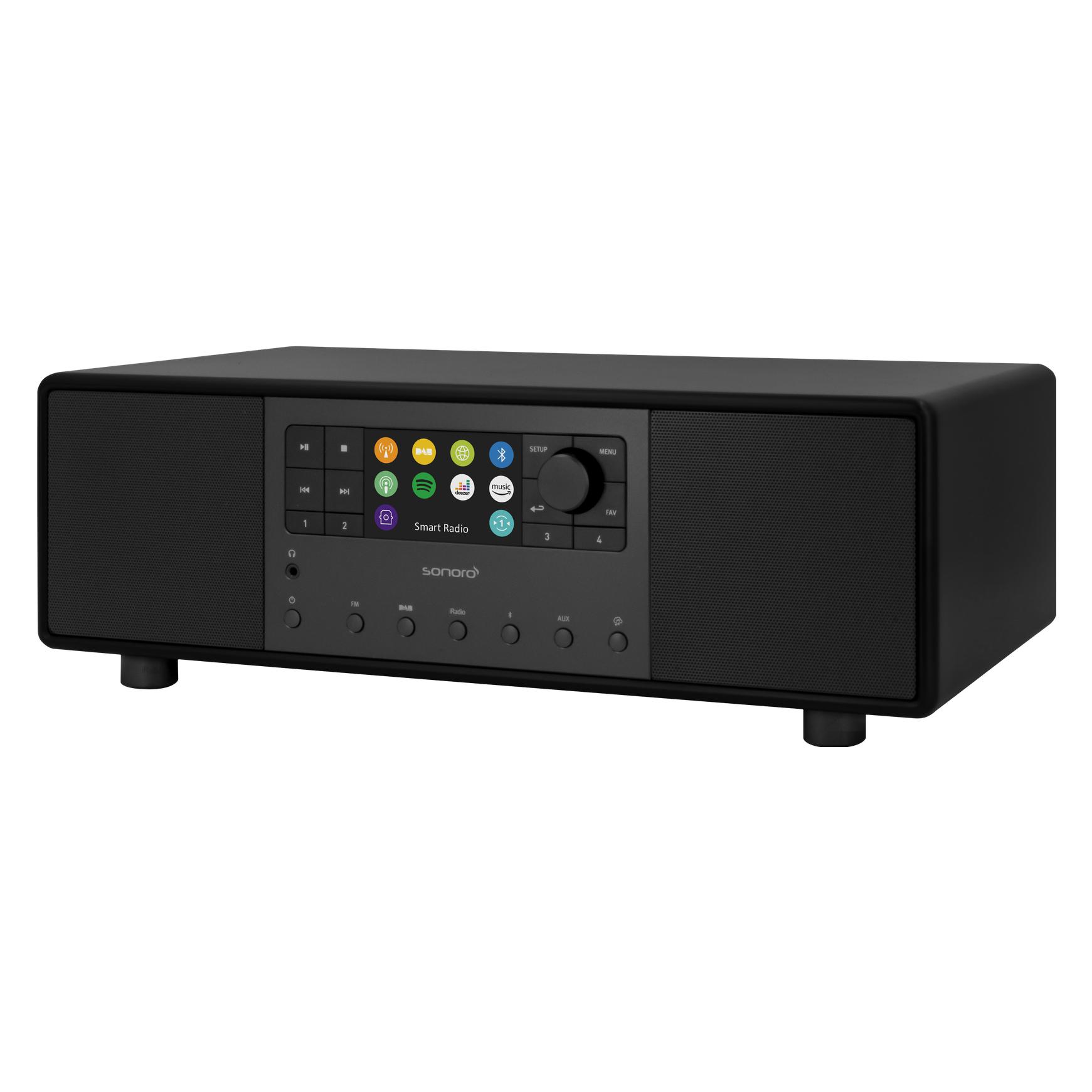Sonoro Primus (DAB, DAB+, FM, Internetradio, Bluetooth, Radio Frequency (RF)) (SO-3410-100-BB)