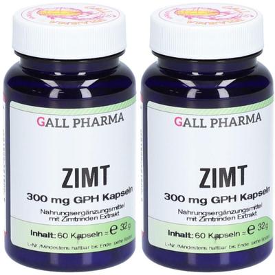 Zimt 300 mg GPH Kapseln 2x 2x60 St