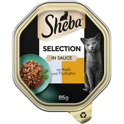 Sheba Selection in Sauce mit Kalb und Truthahn 22x85 g