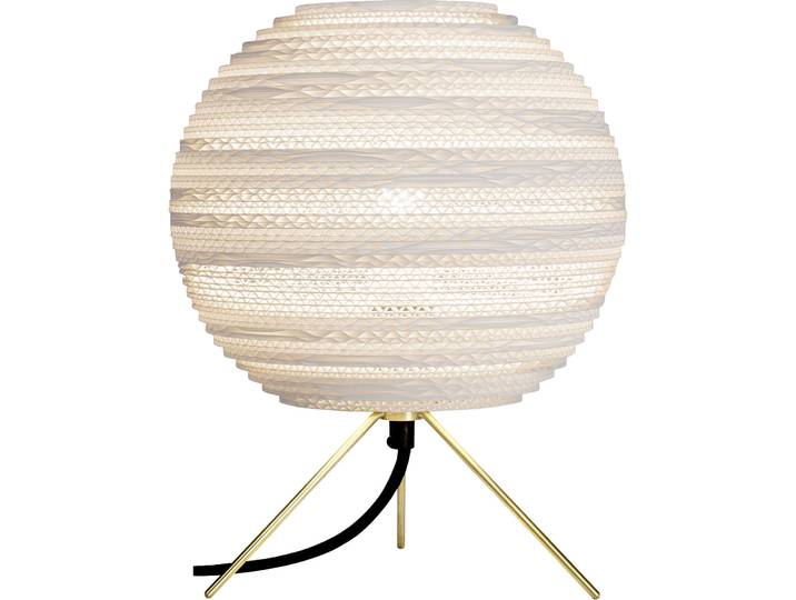 Graypants Tischlampe Moon weiss Karton H 22 cm
