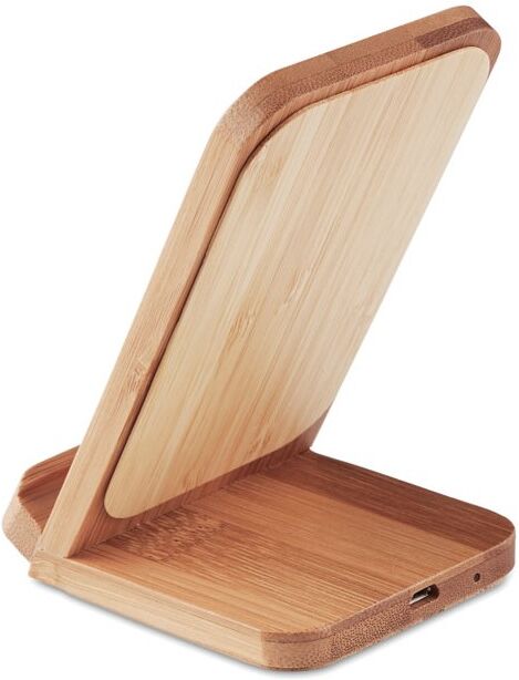 Chargeur sans fil personnalisable en bambou WIRESTAND Bois