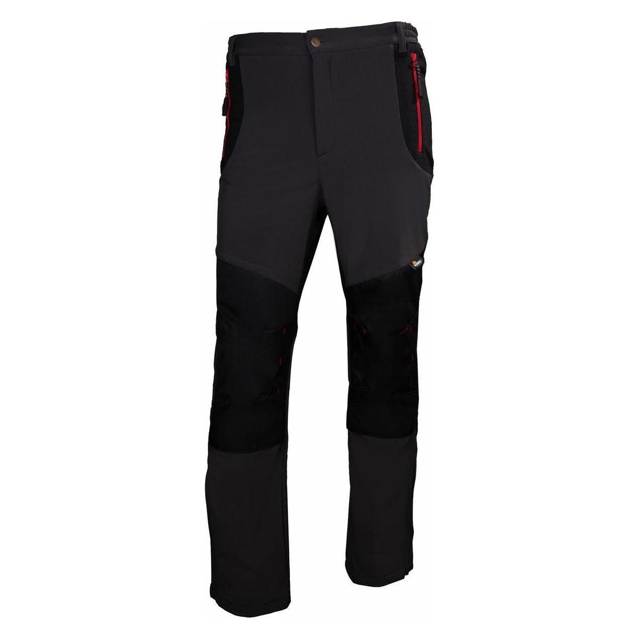 GCS Beta Spodnie Robocze Softshell, Wzmocnione Materiałem Oxford, Szaro-Czarne, Rozmiar L (L) (43252574)