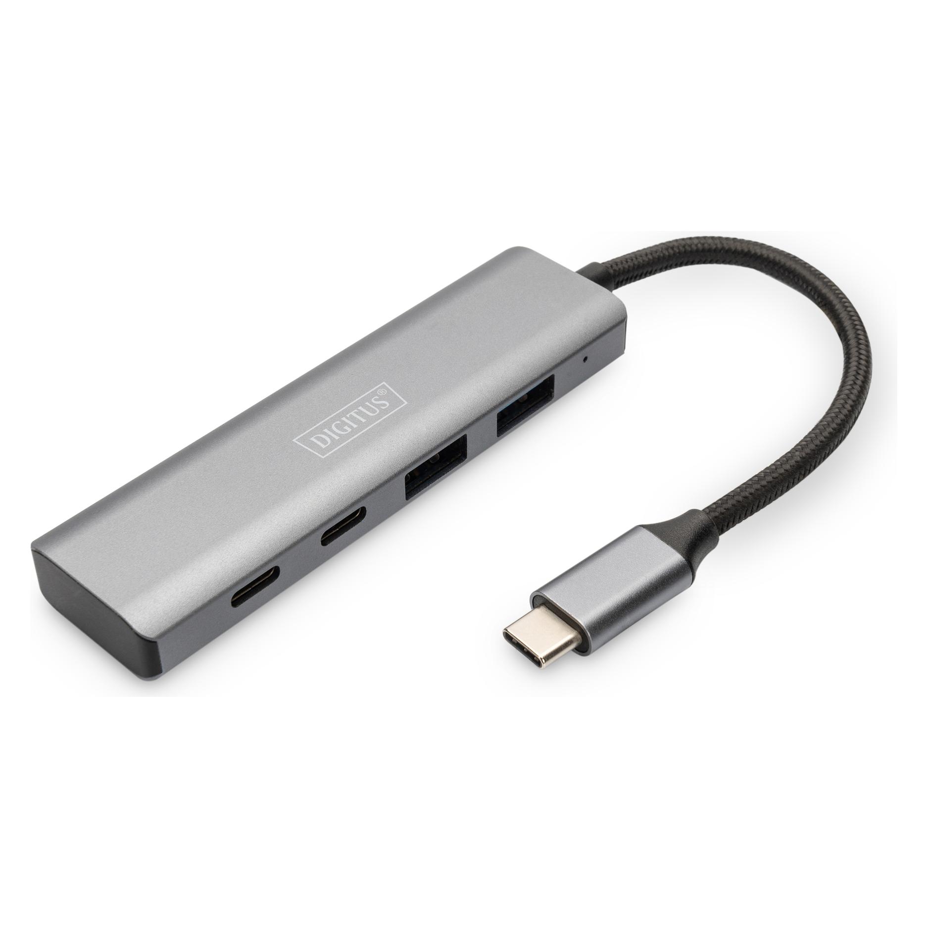 Digitus DA-70245 (USB-C, 4 Ports) (DA-70245)