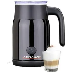Gastroback Latte Magic, Milchaufschäumer, Weiss