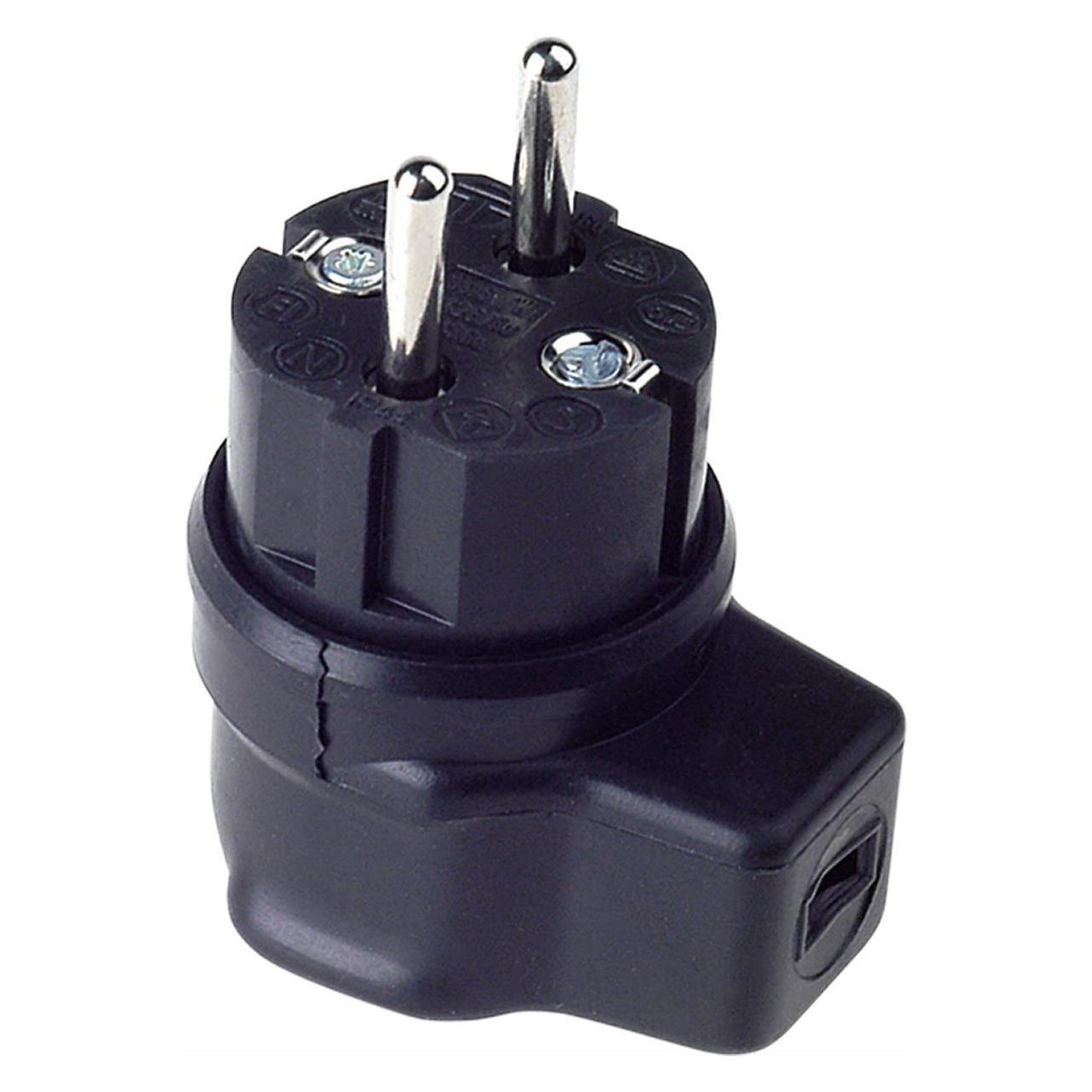 Bachmann Vollgummi Winkelstecker (740.017)