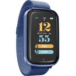 Techmade Smart Watch STEPS Metal Blue TM-STEPS-MBL (44 mm), Smartwatch
