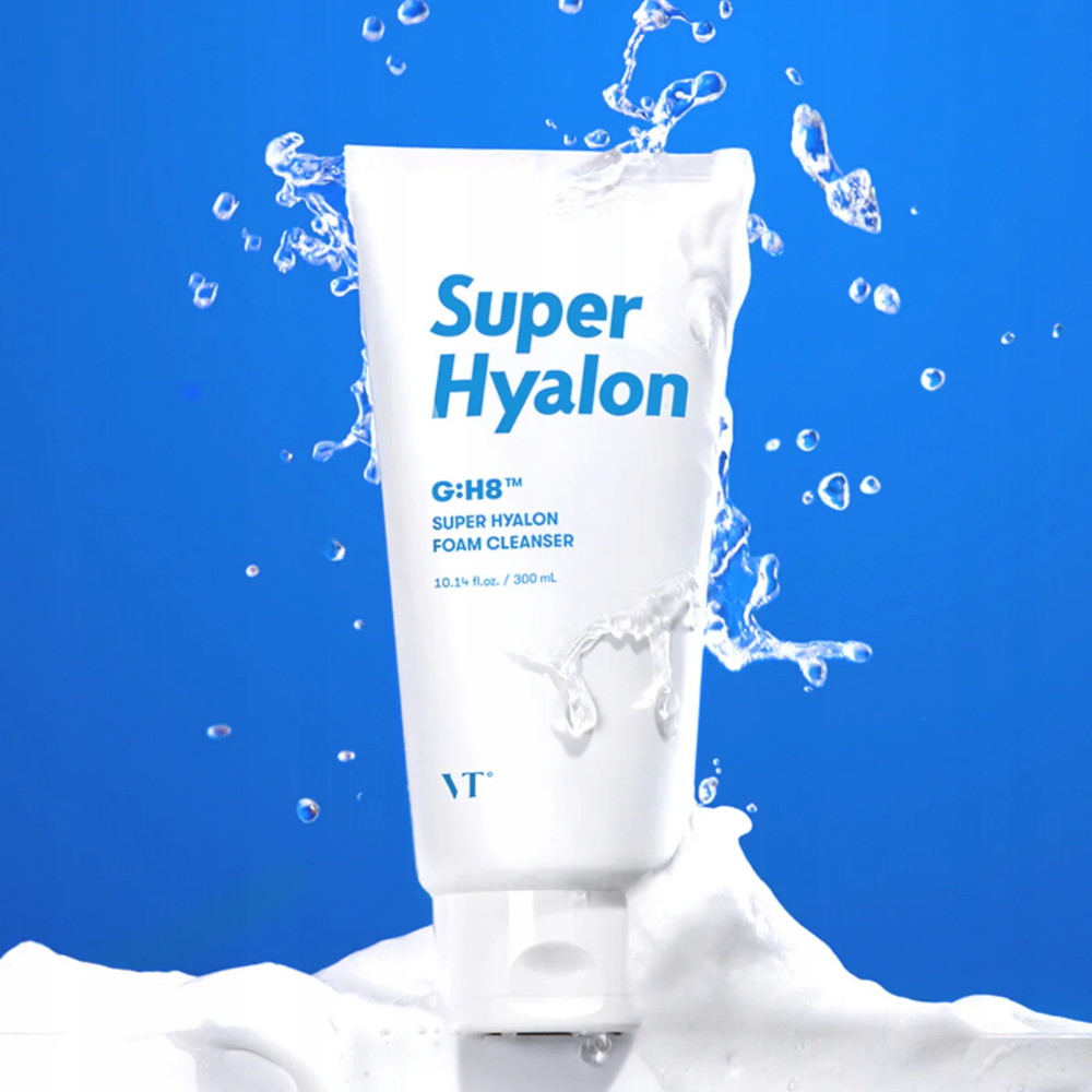VT Cosmetics Super Hyalon Hydrating Foam Cleanser 300mL