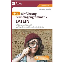 44 x Einführung Grundlagengrammatik Latein, Schulbücher von Christian Schöffel