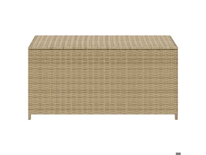 Moderne Boîte de rangement de jardin - grande espace - mélange beige 190L résine tressée - pour terrasse gbf423113