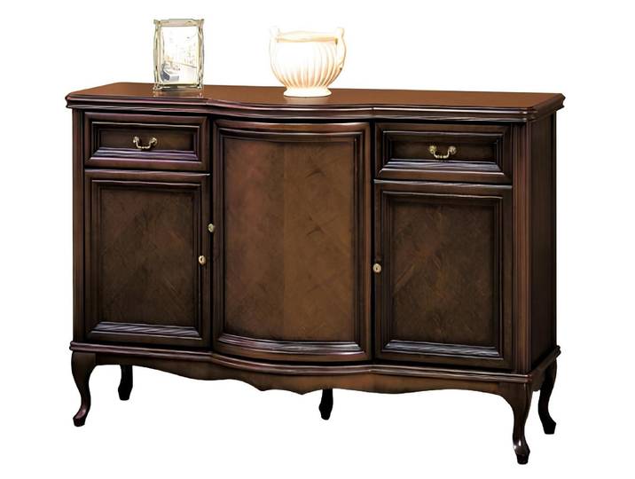 JVmoebel Kombikommode Elegante Anrichte mit reichlich Stauraum in Holzoptik (1 St., Anrichte), Made in Europa