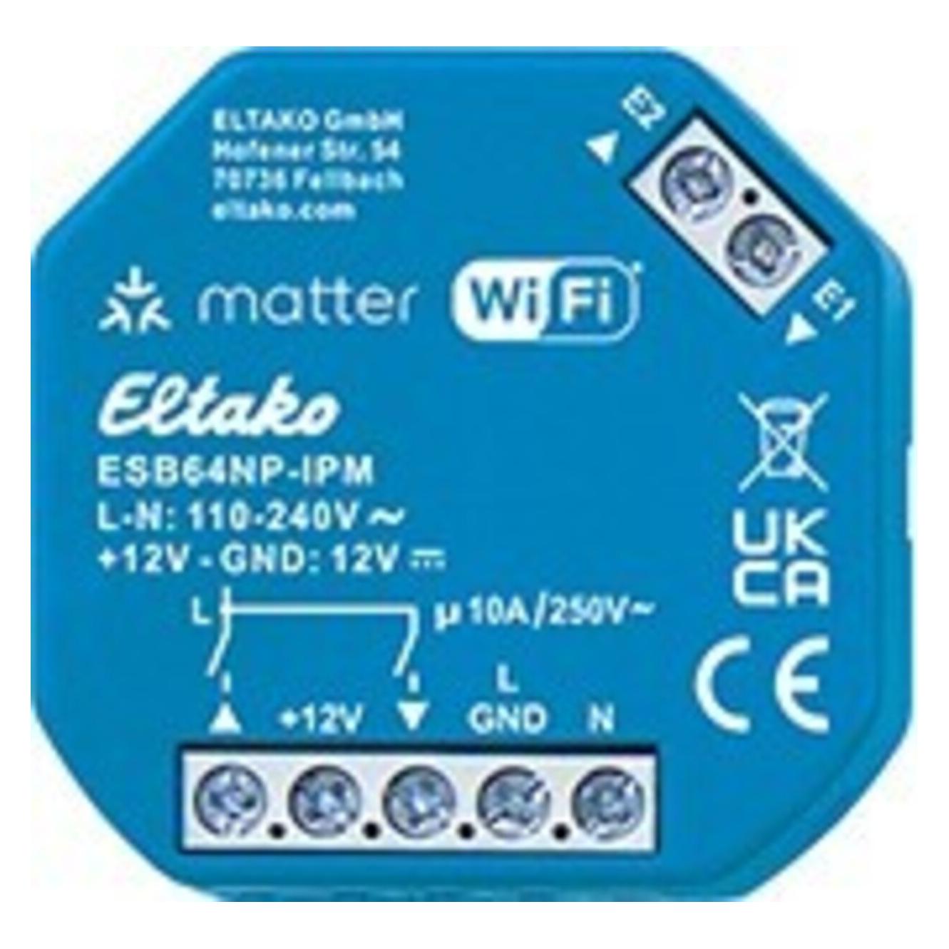Eltako Beschattungsaktor IP 10 A/250 V AC ESB64NP-IPM (Rolladenaktor) (30064019)
