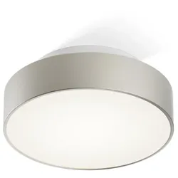 Decor Walther LED Deckenleuchte CONECT 26 N LED, 22W 3000K 2500lm, IP44, dimmbar, Nickel satiniert DEC-0219134