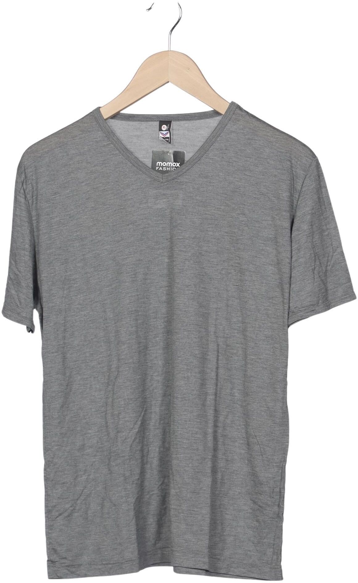 Trigema Herren T-Shirt, Grau, Gr. XL, Lyocell - Second Hand