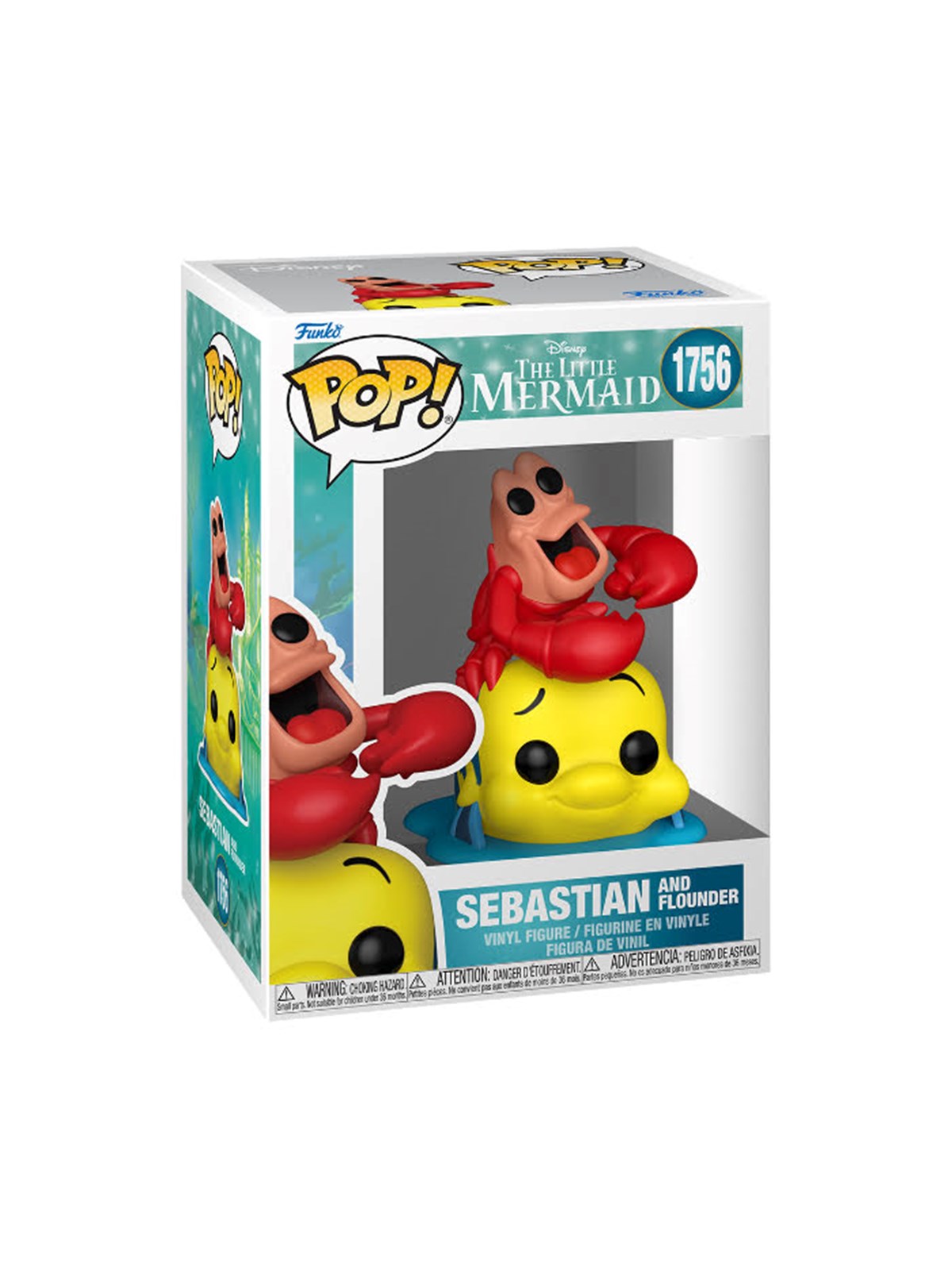 Funko! - Funko POP Vinyl TLM S3 Sebastian & Flounder