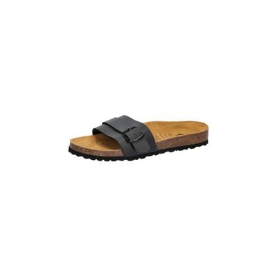 Pantolette LICO "Pantolette Bioline Solveig", Damen, Gr. 36, schwarz, Synthetik, Schuhe Pantolette