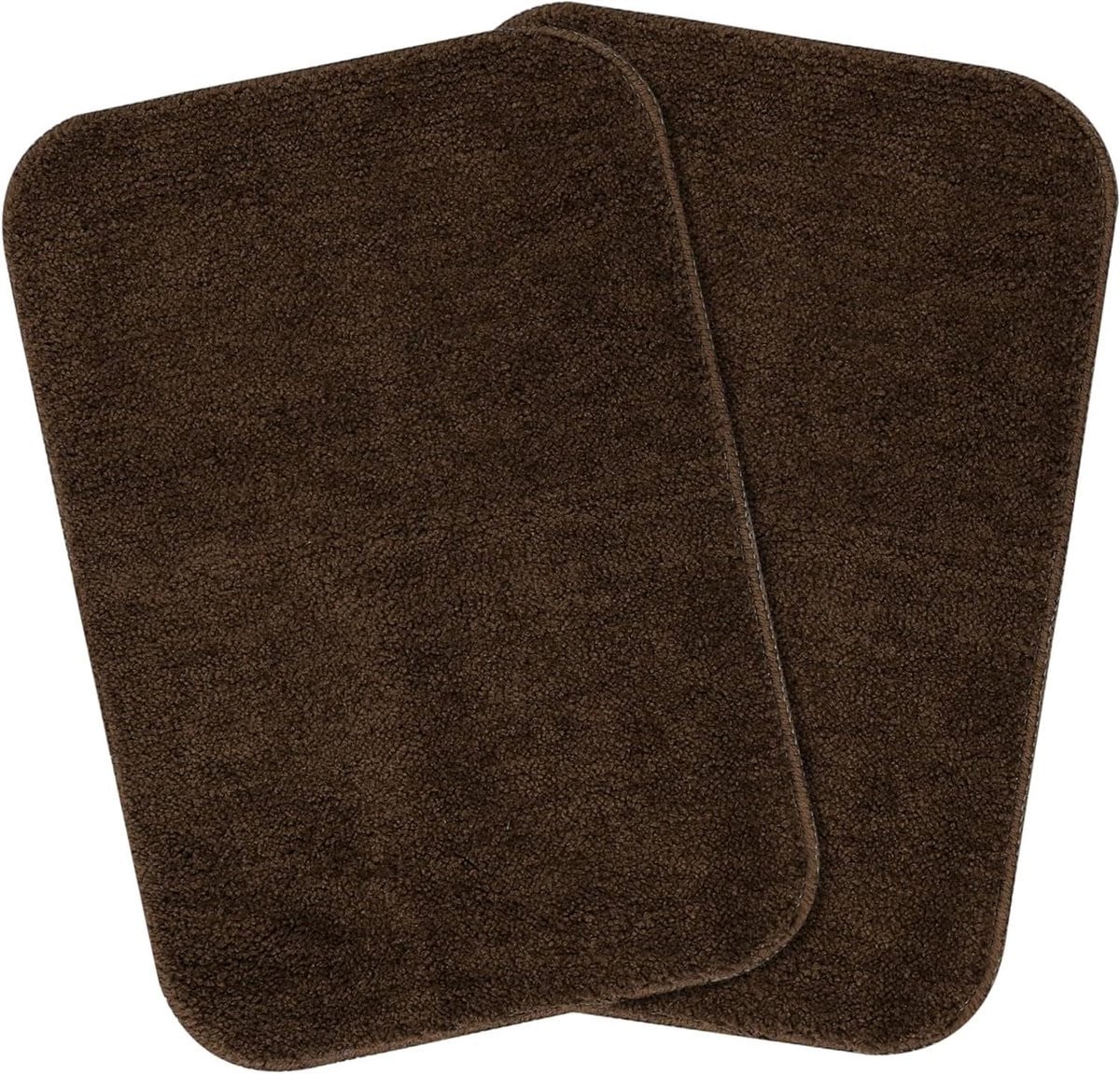 Bruine antislip badmat voor in de badkamer, 40 x 60 cm