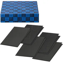 PFERD 45098041 - Gewebe Schleifbogen Set, 10-tlg, Korund 230x280mm, A40,80,100,12