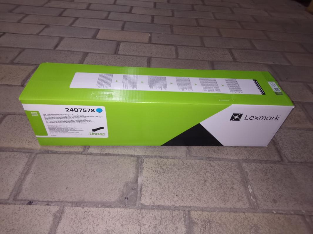 Lexmark 24B7578, 46900 Seiten, Cyan, 1 Stück(e)