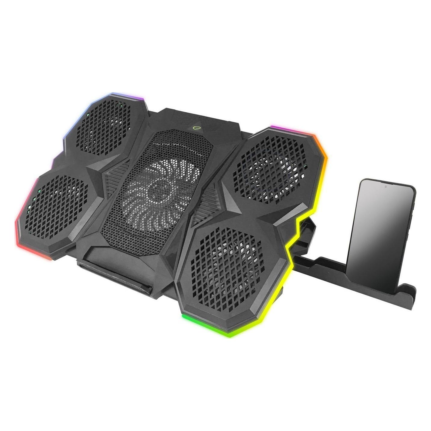 Esperanza EGC107 Gaming-Kühlpad für Laptop-LED-RGB-Breva (EGC107)