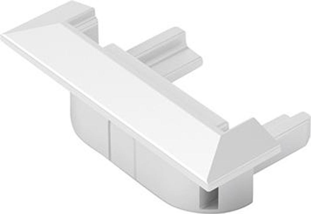 Halemeier Eindkappen ChannelLine C type 2 aluminium set van 2 stuks