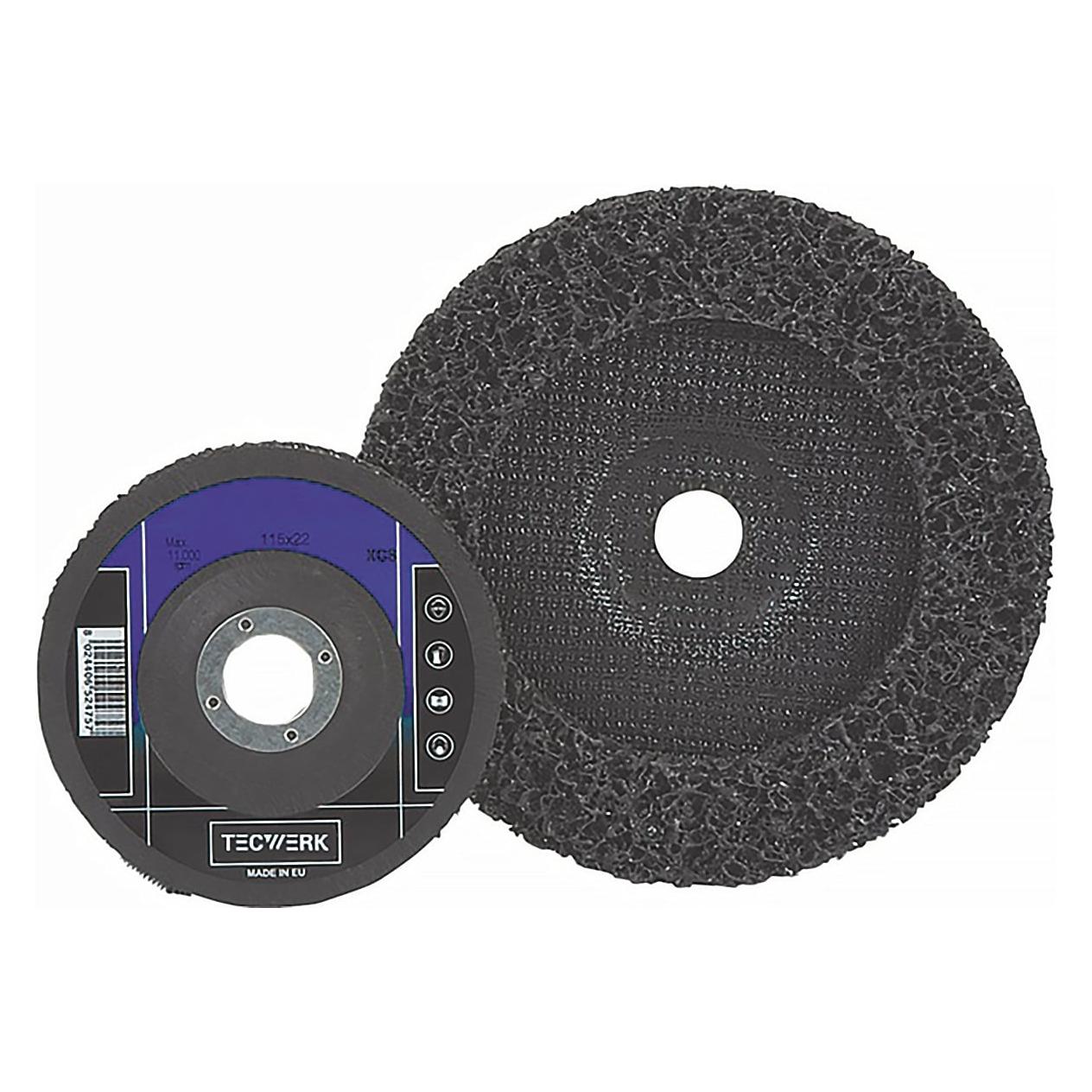 Tecwerk Grobreinigungsscheibe Ø115x22mm extra coarse Bohrung 22,23 mm (2000841845)
