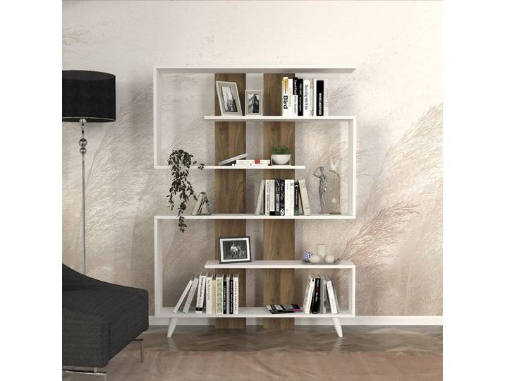 Etagère bibliothèque design scandinave L. 120 x H. 162 cm