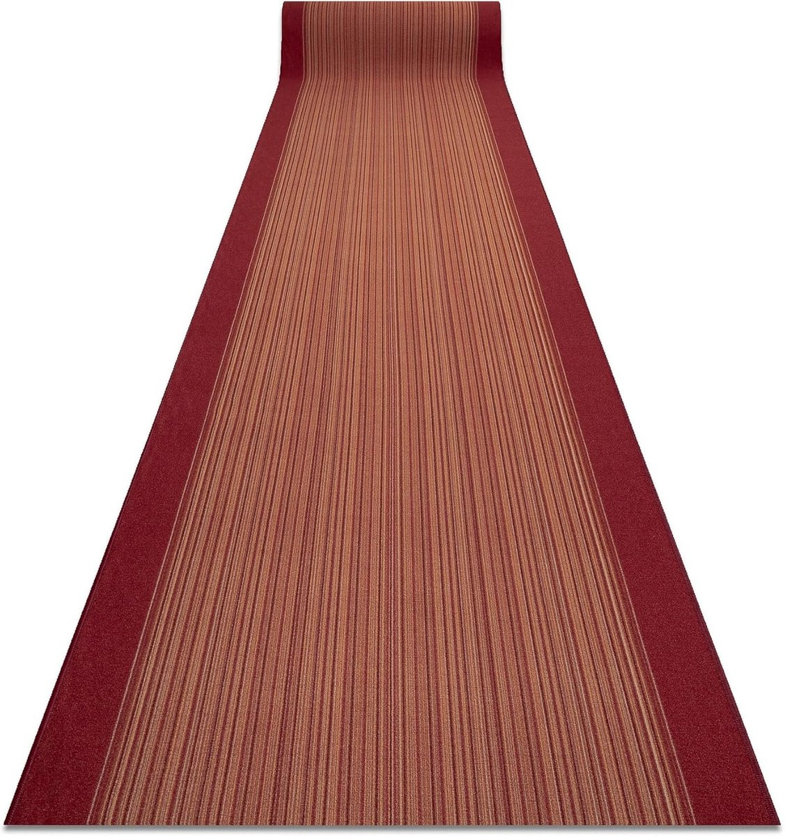 Oranje Vloerkleed Runner - Machinaal Geweven Antislip Kleed - 80 x 120 cm