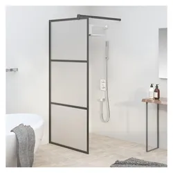 vidaXL, Duschkabine + Duschwand, Radorilla (Mattiert) (80 cm, 80 cm, 195 cm)